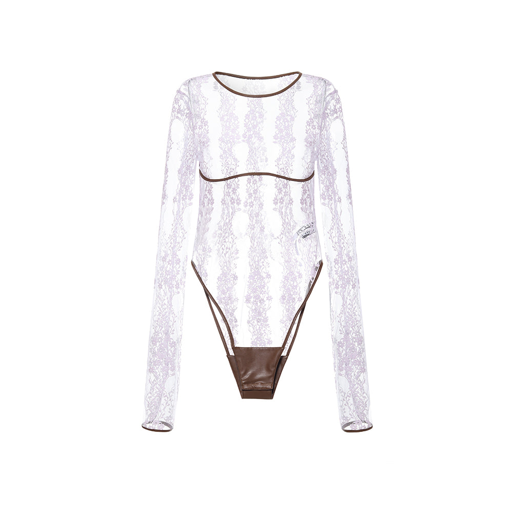 Lace Long Sleeve Bodysuit